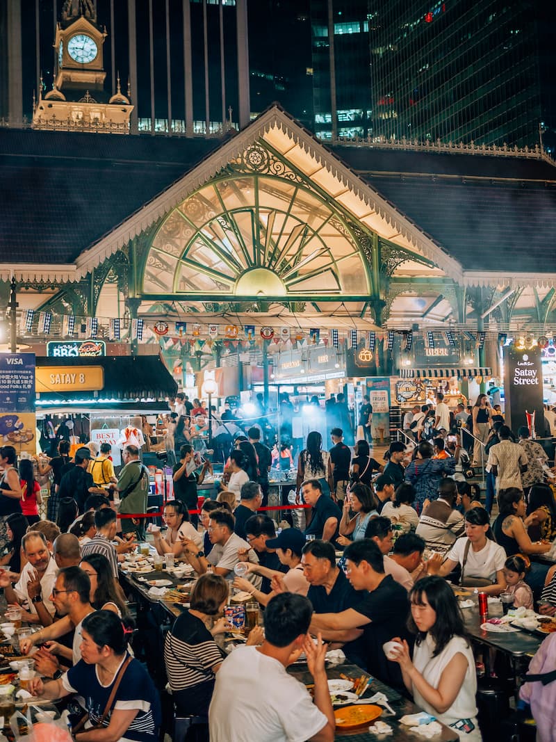 How to lose weight in Singapore eating hawker food